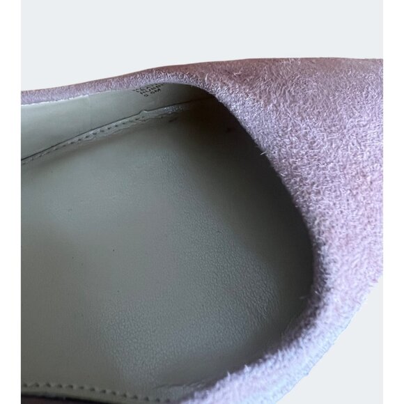 Michael Kors Suede Pointed Toe Pink Stiletto Heels Size 9.5 - Picture 4 of 13